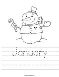 January Worksheet