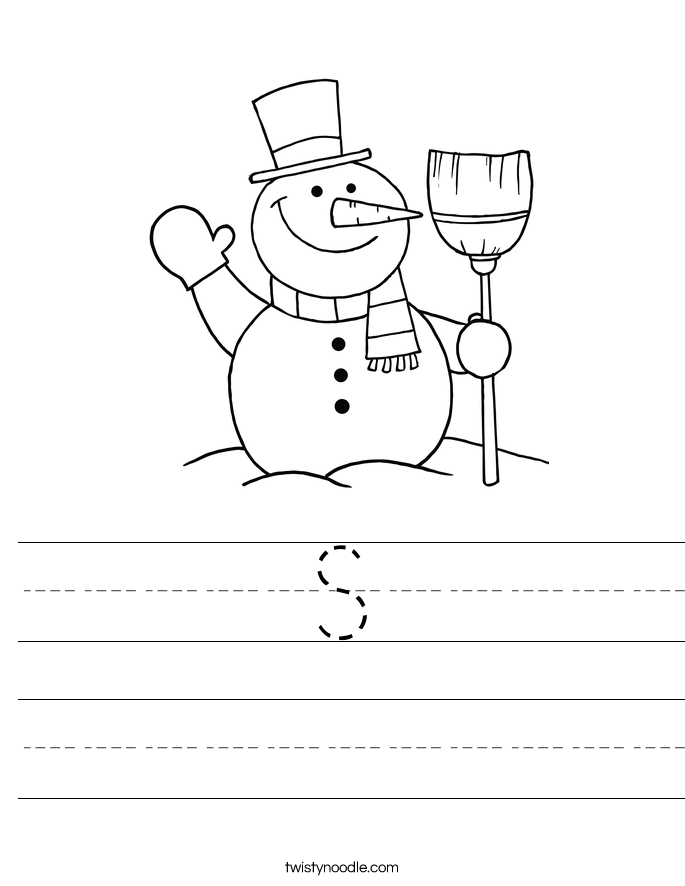 S Worksheet