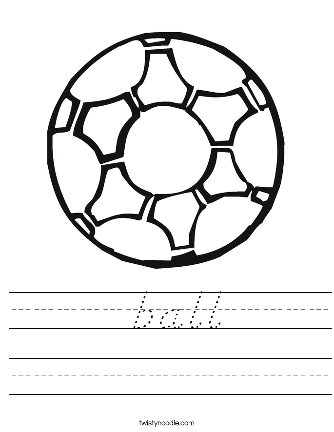  ball Worksheet