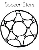 Soccer Stars Coloring Page