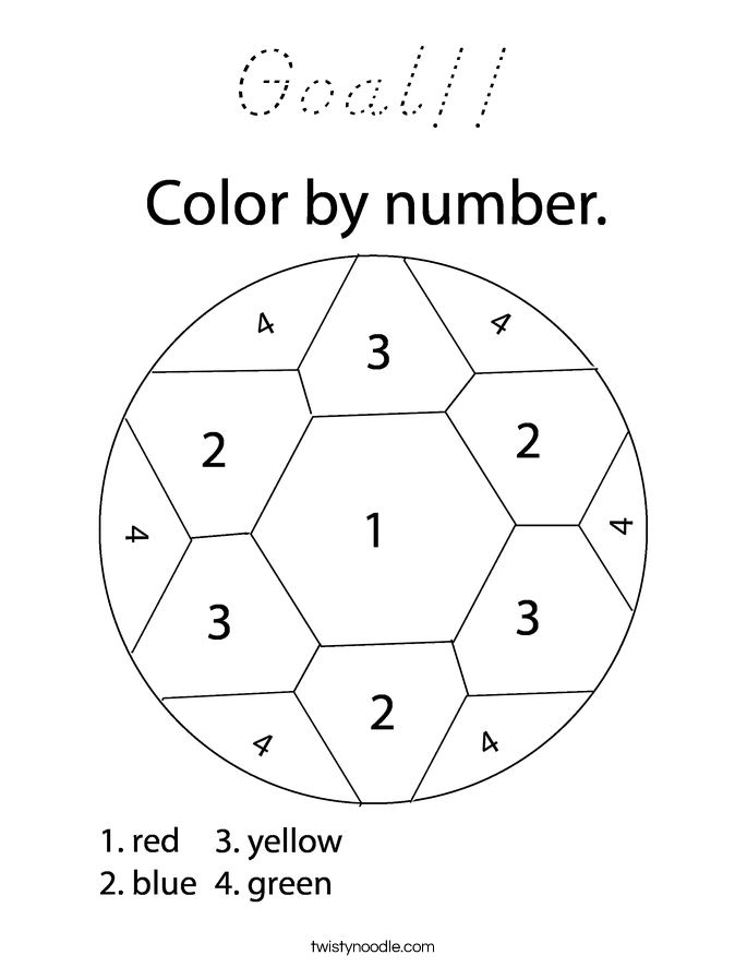Goal Setting Coloring Pages