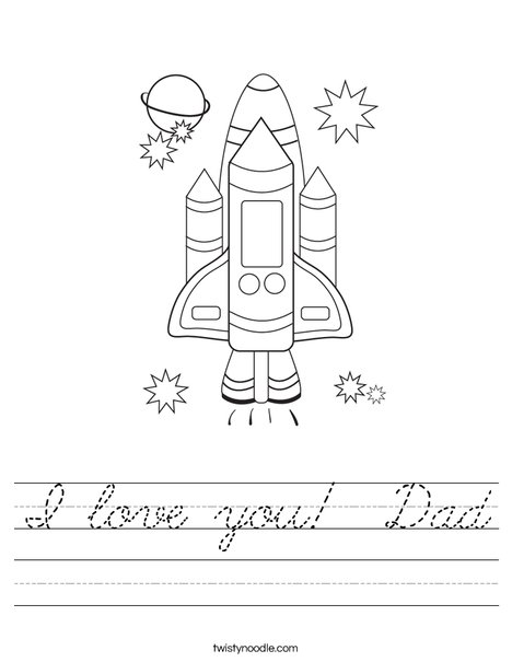 Space Shuttle Worksheet