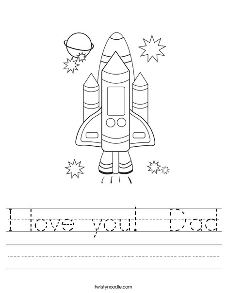 Space Shuttle Worksheet