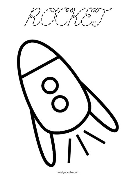 Space Shuttle2 Coloring Page