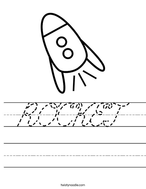 Space Shuttle2 Worksheet