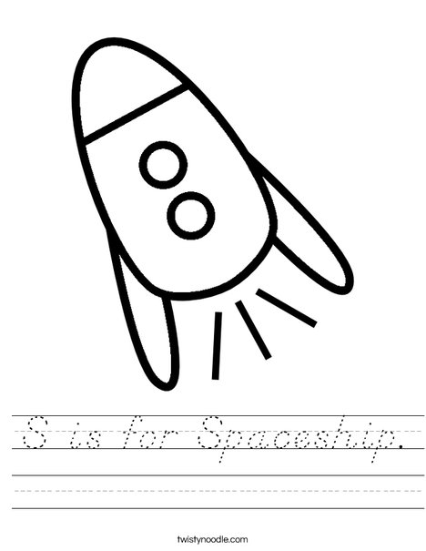 Space Shuttle2 Worksheet