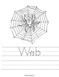 Web Worksheet