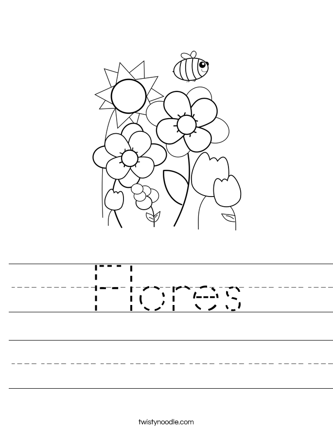 Flores Worksheet