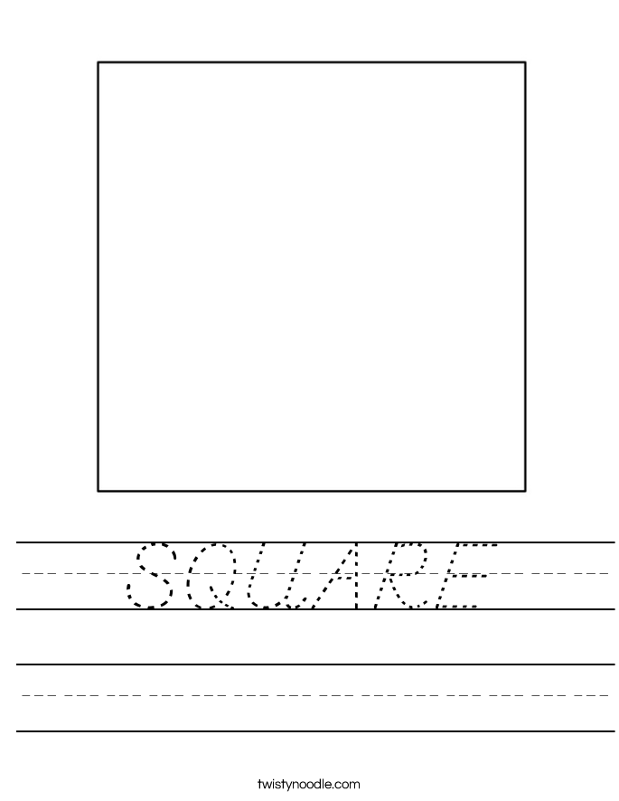 SQUARE Worksheet