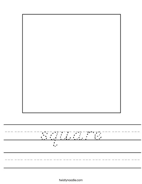 Square 1 Worksheet