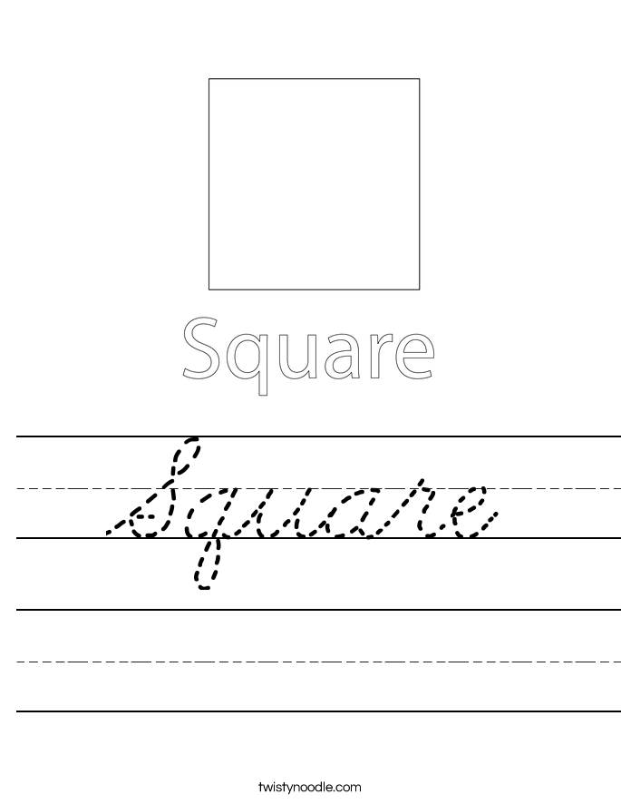 Square Worksheet