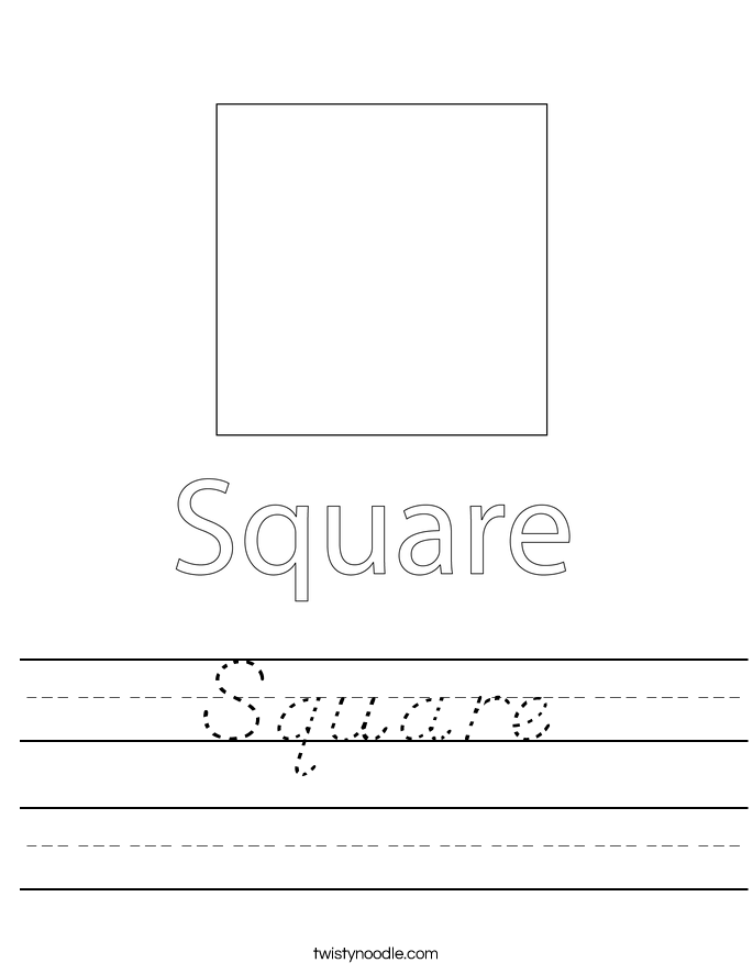 Square Worksheet