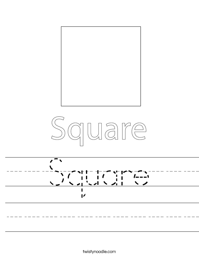 Square Worksheet