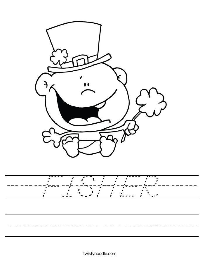 FISHER Worksheet