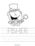 FISHER Worksheet