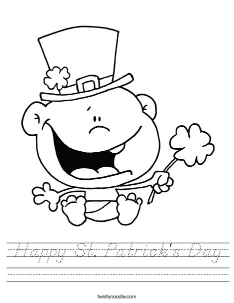 St. Patrick's Day Worksheet