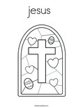 jesus Coloring Page