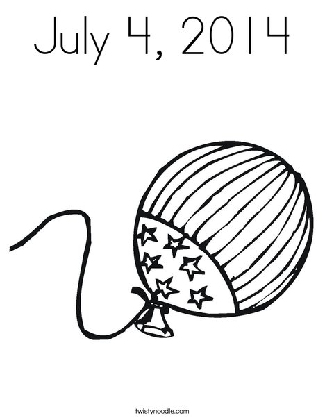 Stars and Stripes Coloring Page