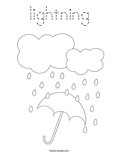 Storm Coloring Page