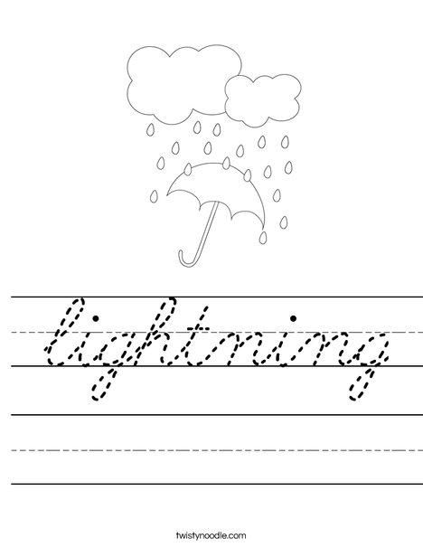 Storm Worksheet