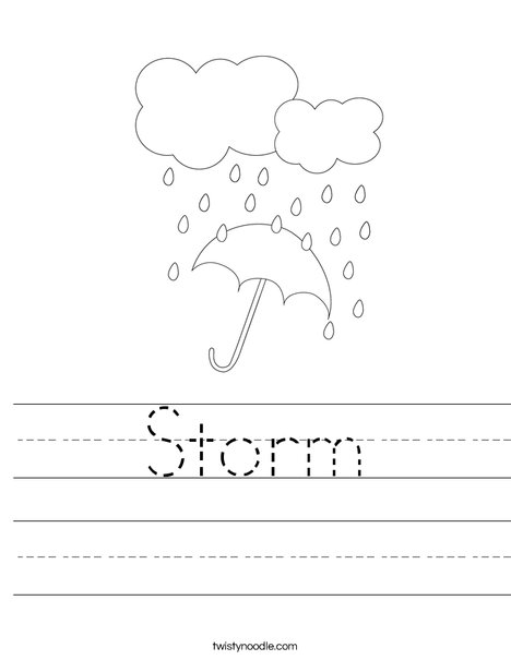 Storm Worksheet