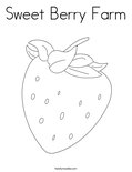 Sweet Berry FarmColoring Page
