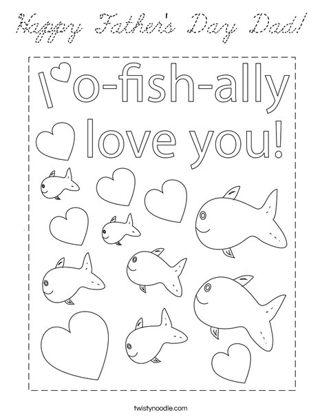Striped Tie Coloring Page