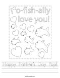 Happy Father's Day Pop! Worksheet
