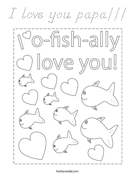Striped Tie Coloring Page