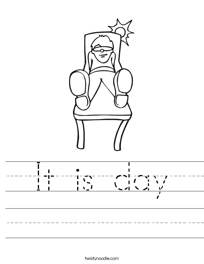 It is day Worksheet