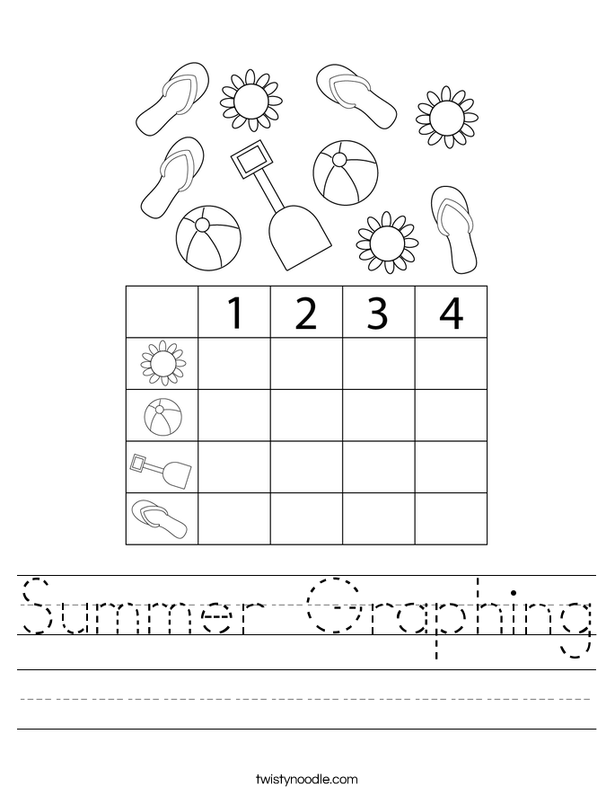 Summer Graphing Worksheet