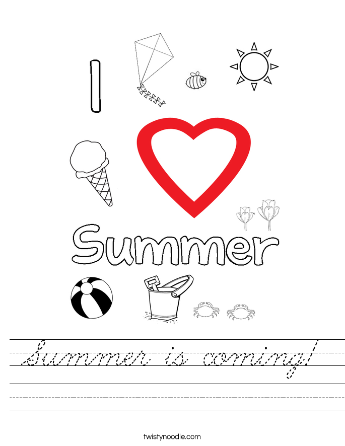 Summer is coming! Worksheet