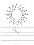 Sol Worksheet