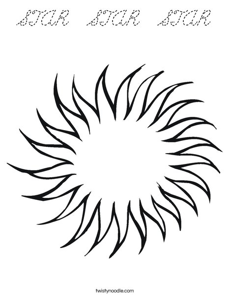 Star Coloring Page