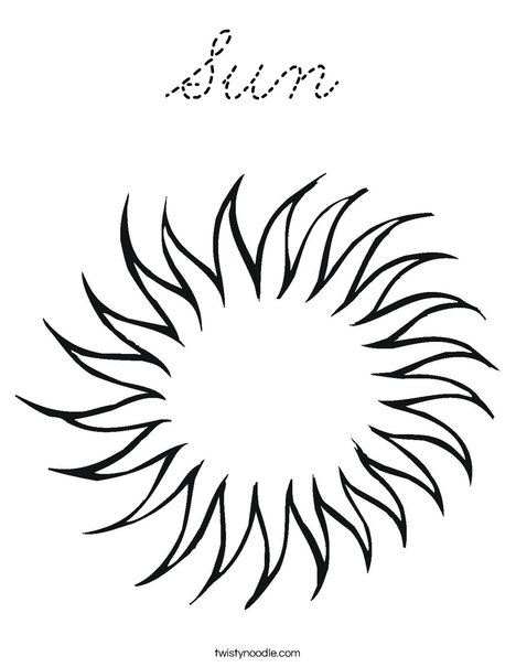 Star Coloring Page
