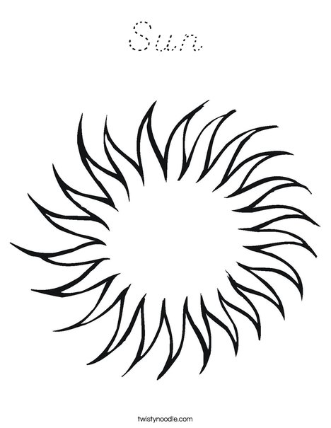 Star Coloring Page