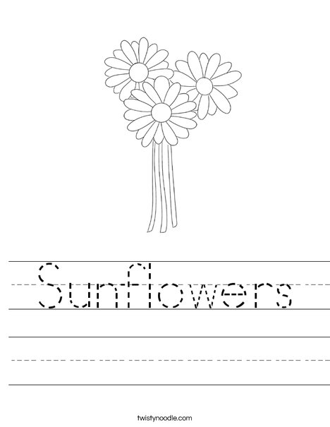 sunflowers-worksheet-twisty-noodle