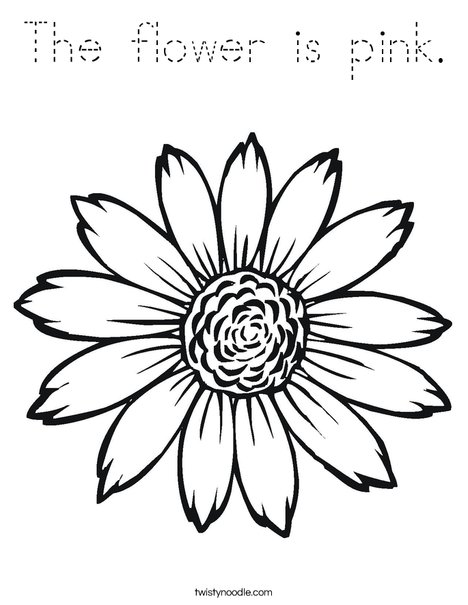 Sunflower Coloring Page