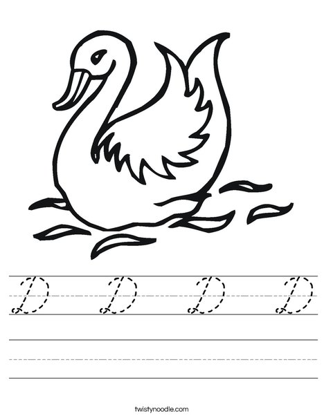 Swan Worksheet