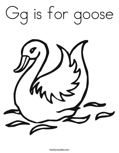 Swan Coloring Page