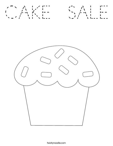 Sweet treat Coloring Page