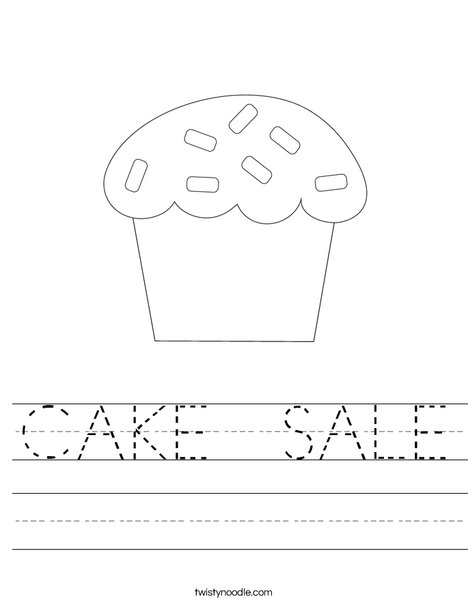 Sweet treat Worksheet