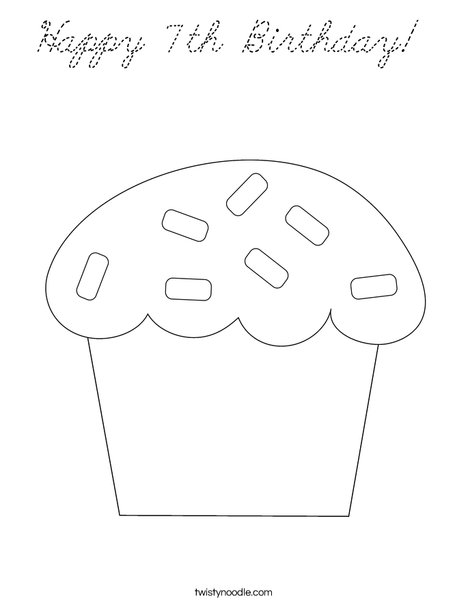 Sweet treat Coloring Page