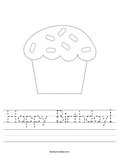 Happy Birthday! Worksheet