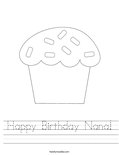 Happy Birthday Nana! Worksheet