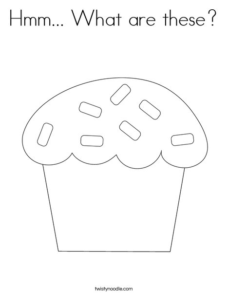 Sweet treat Coloring Page