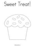 Sweet Treat Coloring Page