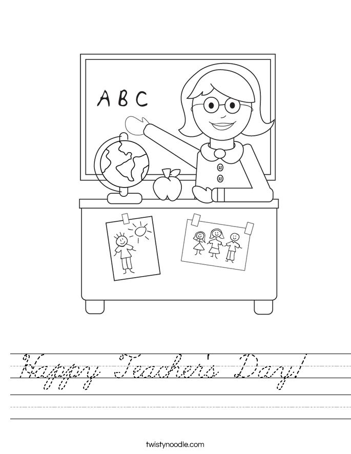 Happy Teacher's Day!   Worksheet