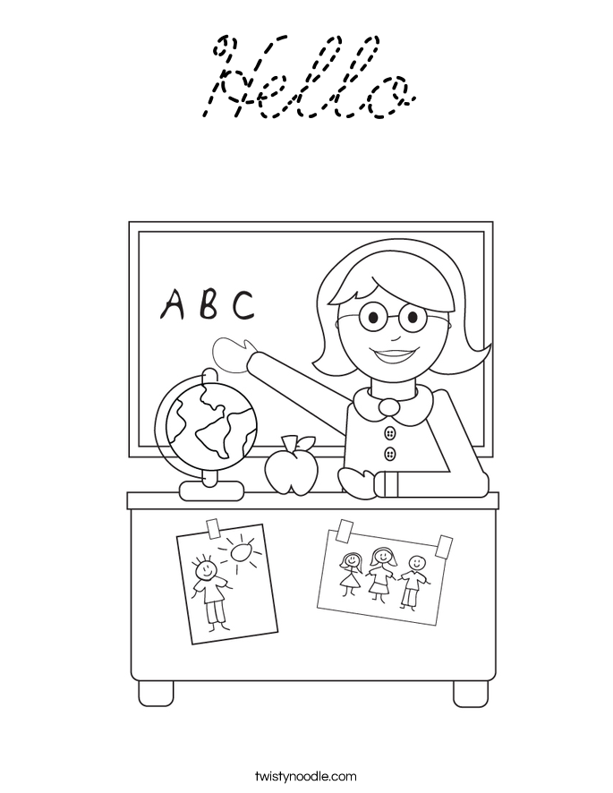  Coloring Page