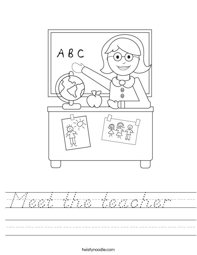 Meet the teacher   Worksheet
